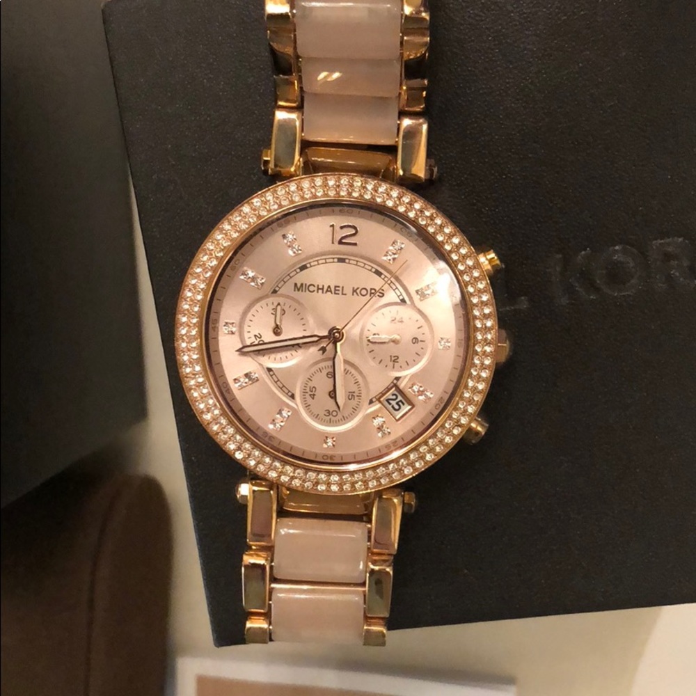 Michael Kors Rose Gold Watch